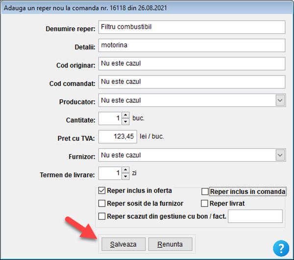 It's easy! Aplicatie / program pentru gestiunea clientilor, ofertelor si comenzilor unui magazin de piese auto fizic, online și dezmembrări