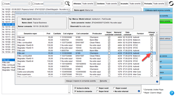 It's easy! Aplicatie / program pentru gestiunea clientilor, ofertelor si comenzilor unui magazin de piese auto online și dezmembrări