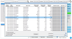 Comenzi încasate și neîncasate magazin piese auto, online sau dezmembrări