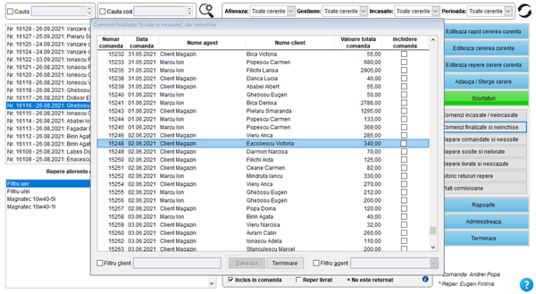 It's easy! Gestiune comenzi clienti magazin piese auto online și dezmembrări