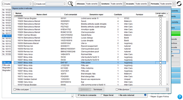 It's easy! Gestiune comenzi clienti magazin piese auto online și dezmembrări
