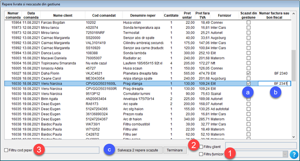 It's easy! Aplicatie / program pentru gestiunea clientilor, ofertelor si comenzilor unui magazin de piese auto online și dezmembrări