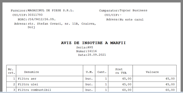 It's easy! Gestiune comenzi clienti magazin piese auto online și dezmembrări